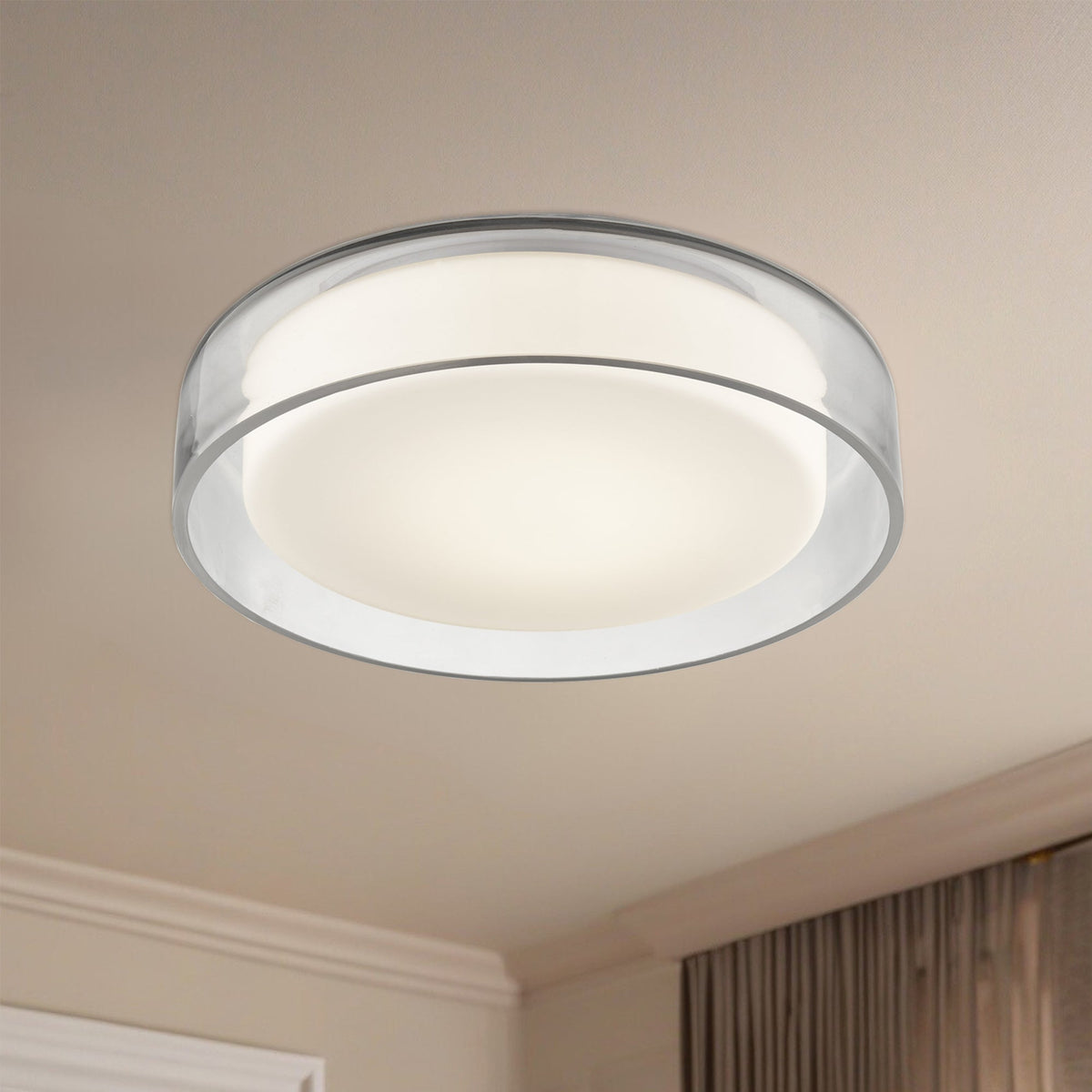 Aston 10" LED Flush Mount