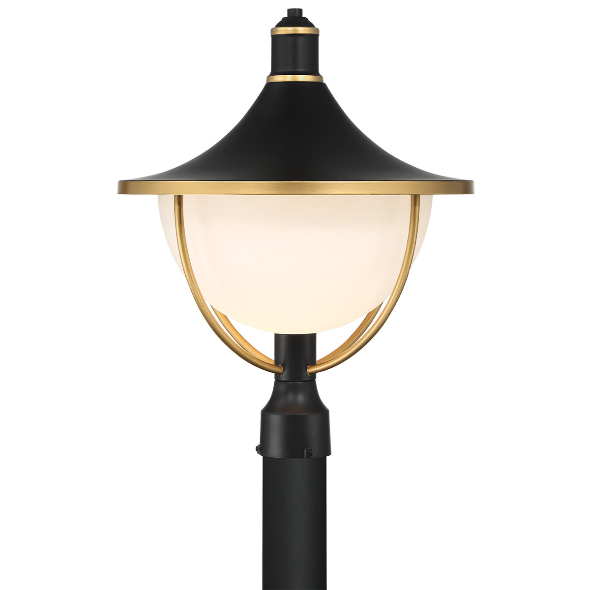 Crystorama Atlas 1-Light Outdoor Post Light - detail