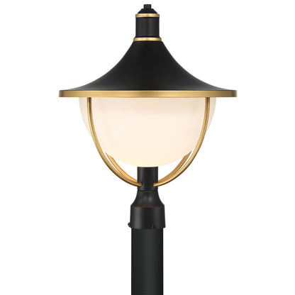 Crystorama Atlas 1-Light Outdoor Post Light - detail