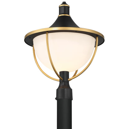Crystorama Atlas 1-Light Outdoor Post Light - detail