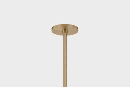 Troy August Chandelier Patina Brass Detail 1