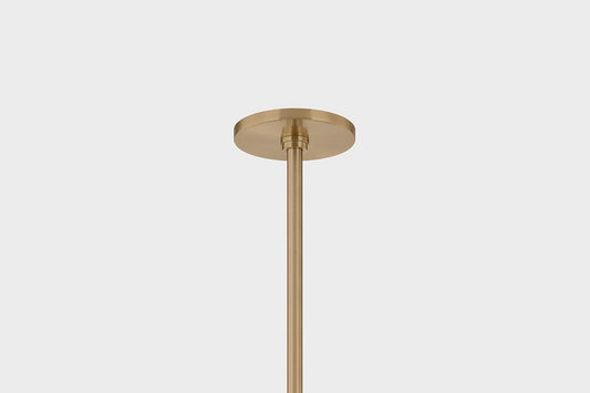 Troy August Chandelier Patina Brass Detail 1