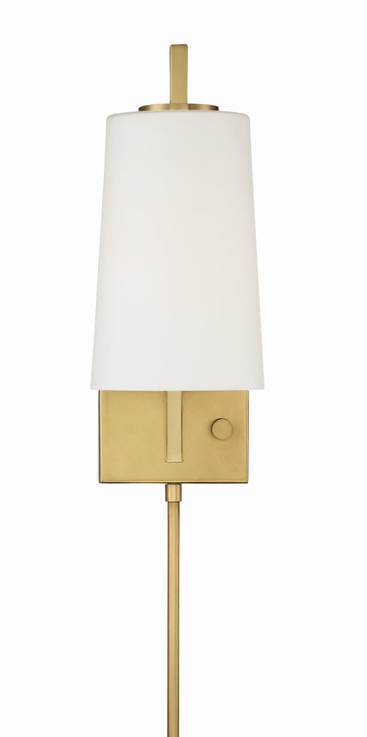 Crystorama Avon Task Light Matte Black