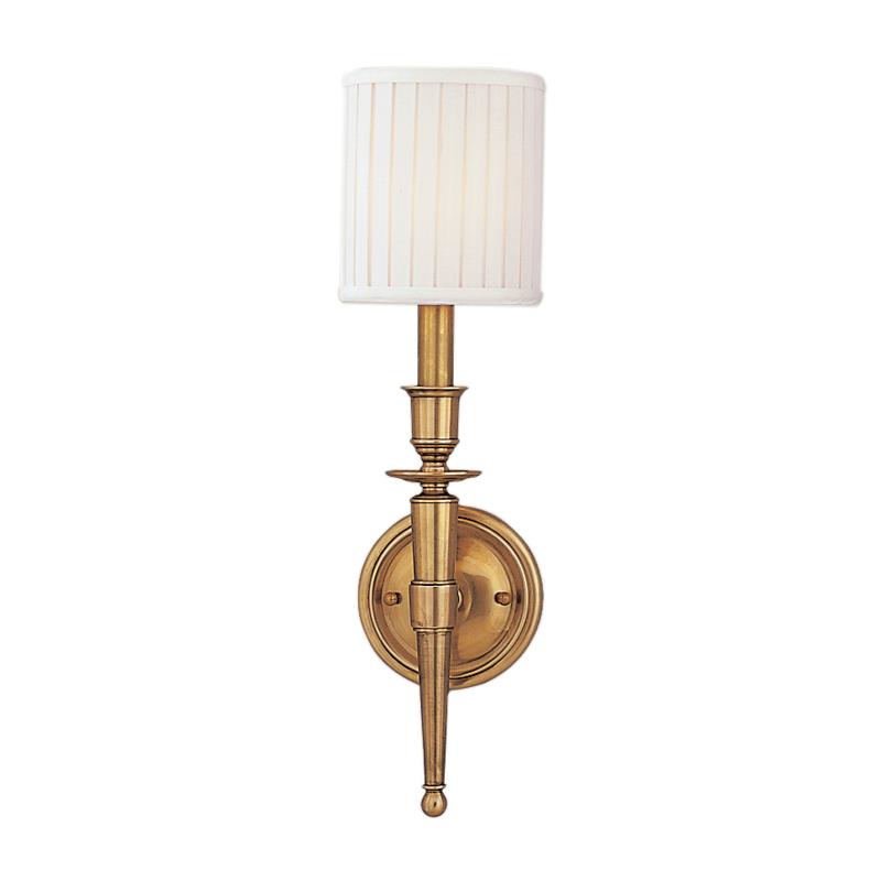 Hudson Valley Abington Wall Sconce Antique Brass