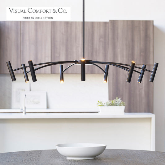 Visual Comfort Modern Aerial Chandelier 