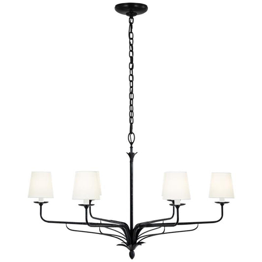 Visual Comfort Signature Amalfi 41 Waxed Black