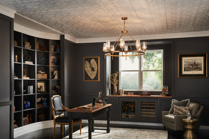Hinkley Ana Up Chandelier Steel, Black Oxide