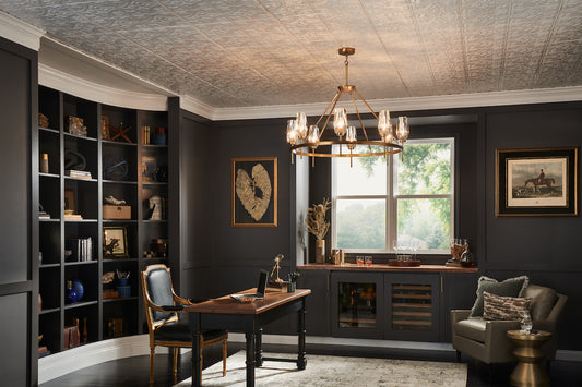 Hinkley Ana Up Chandelier Steel, Black Oxide