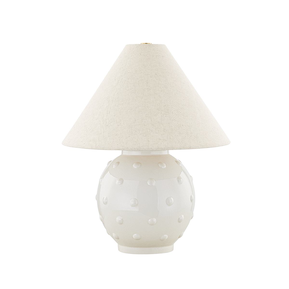 Mitzi by Hudson Valley Lighting Annabelle Table Lamp, 1-Light, Aged Brass, 18"H (HL766201-AGB/CGI 608XF33) Aged Brass