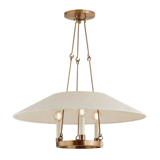 Troy Archive Chandelier Bronze