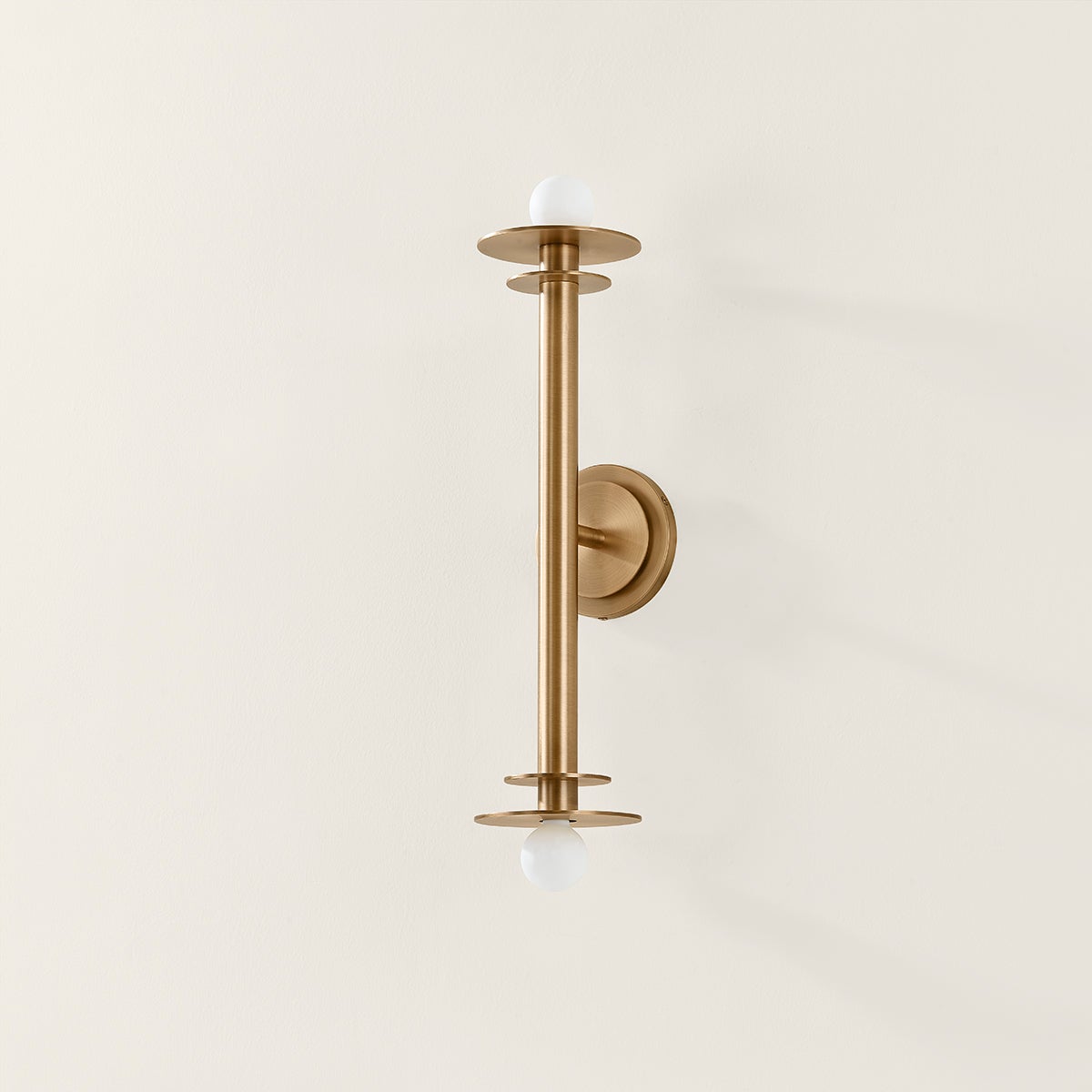 Troy Arley Wall Sconce Patina Brass Detail 1