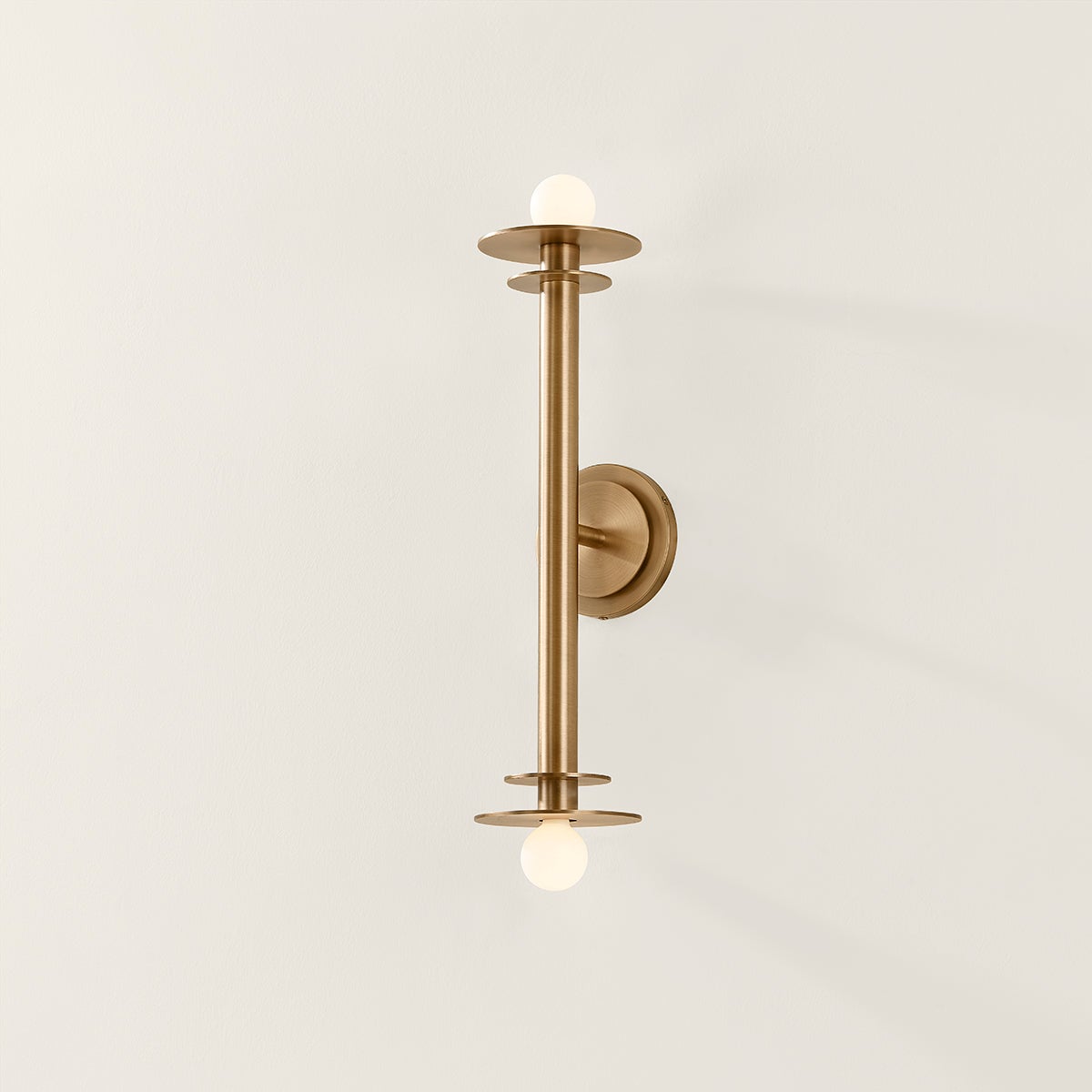 Troy Arley Wall Sconce Patina Brass Detail 2