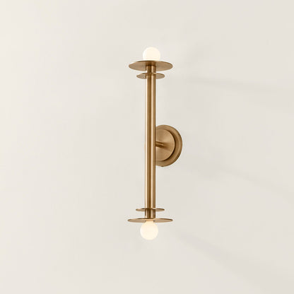 Troy Arley Wall Sconce Patina Brass Detail 2