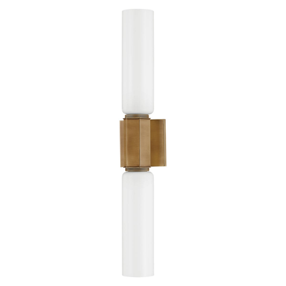 Troy Yarrow Wall Sconce Patina Brass