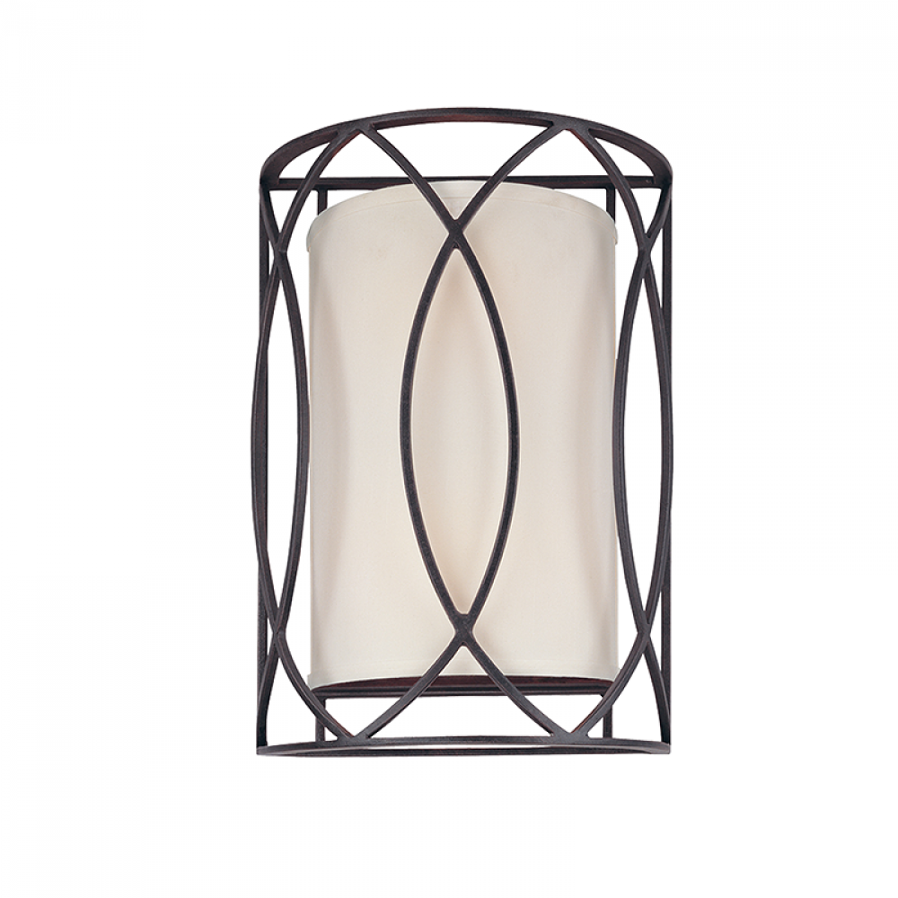 Troy Sausalito Wall Sconce Textured Iron