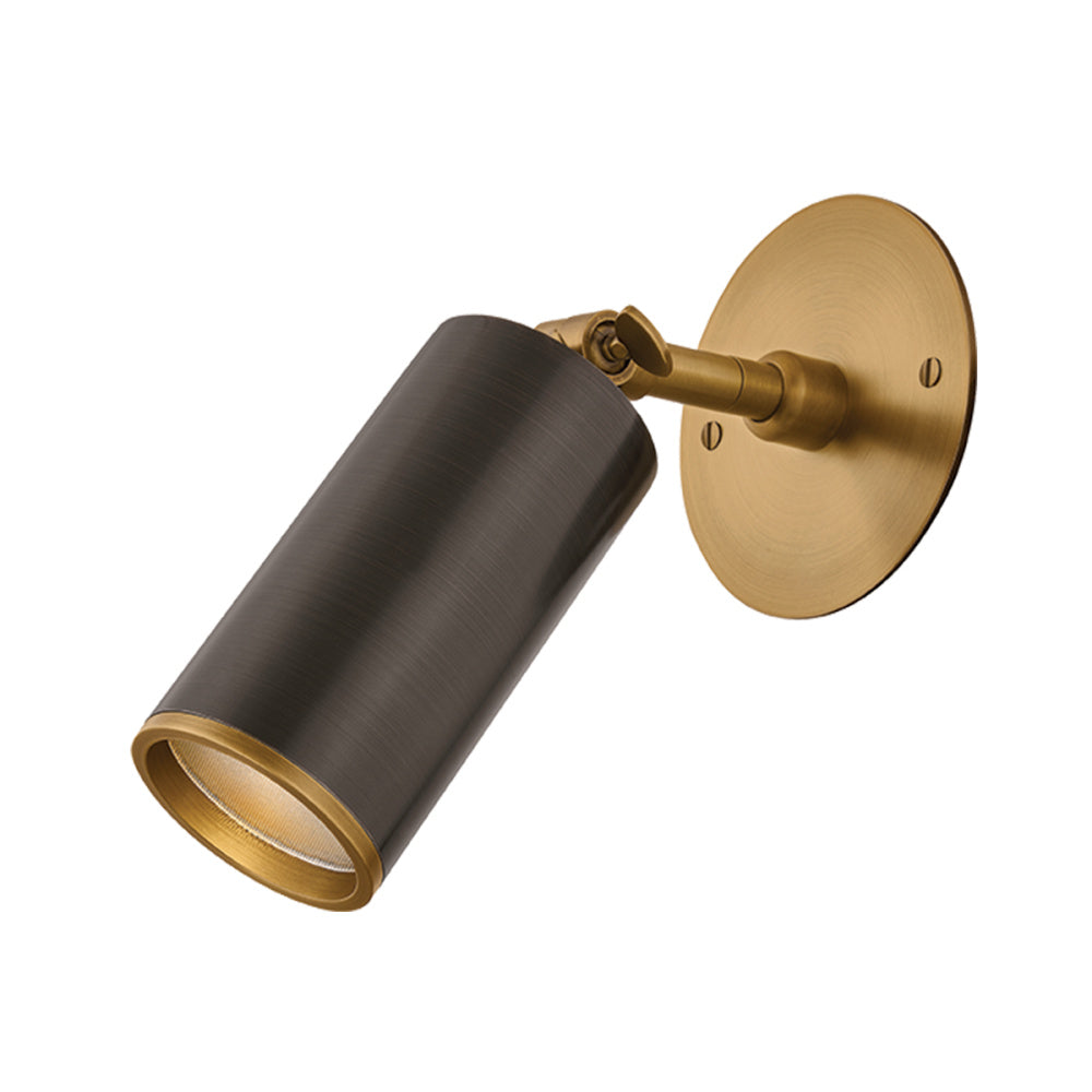Troy Caleb Wall Sconce Patina Brass / Bronze