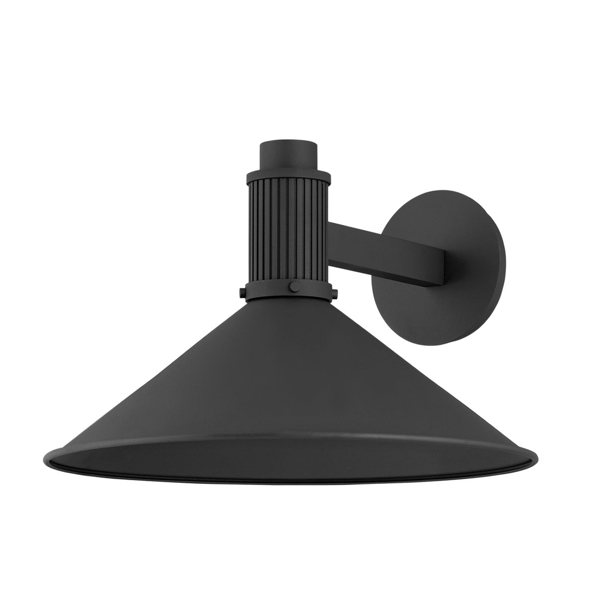 Troy Elani Outdoor Wall Sconce Textured Black