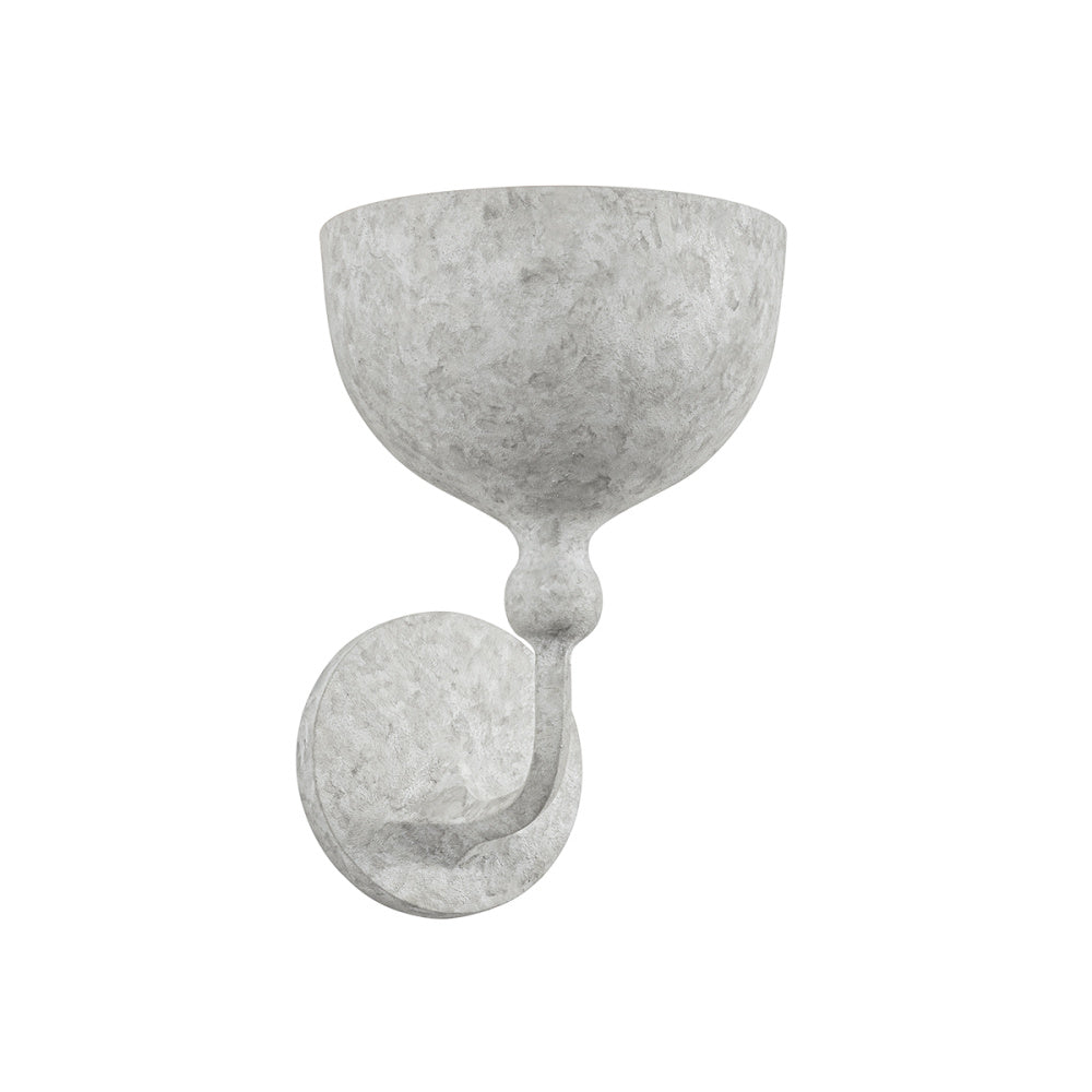 Troy Paget Wall Sconce Weathered Teak Wood