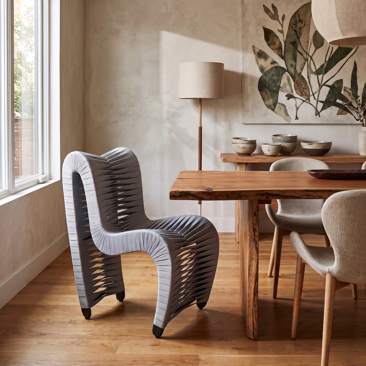 Seat Belt Dining Chair