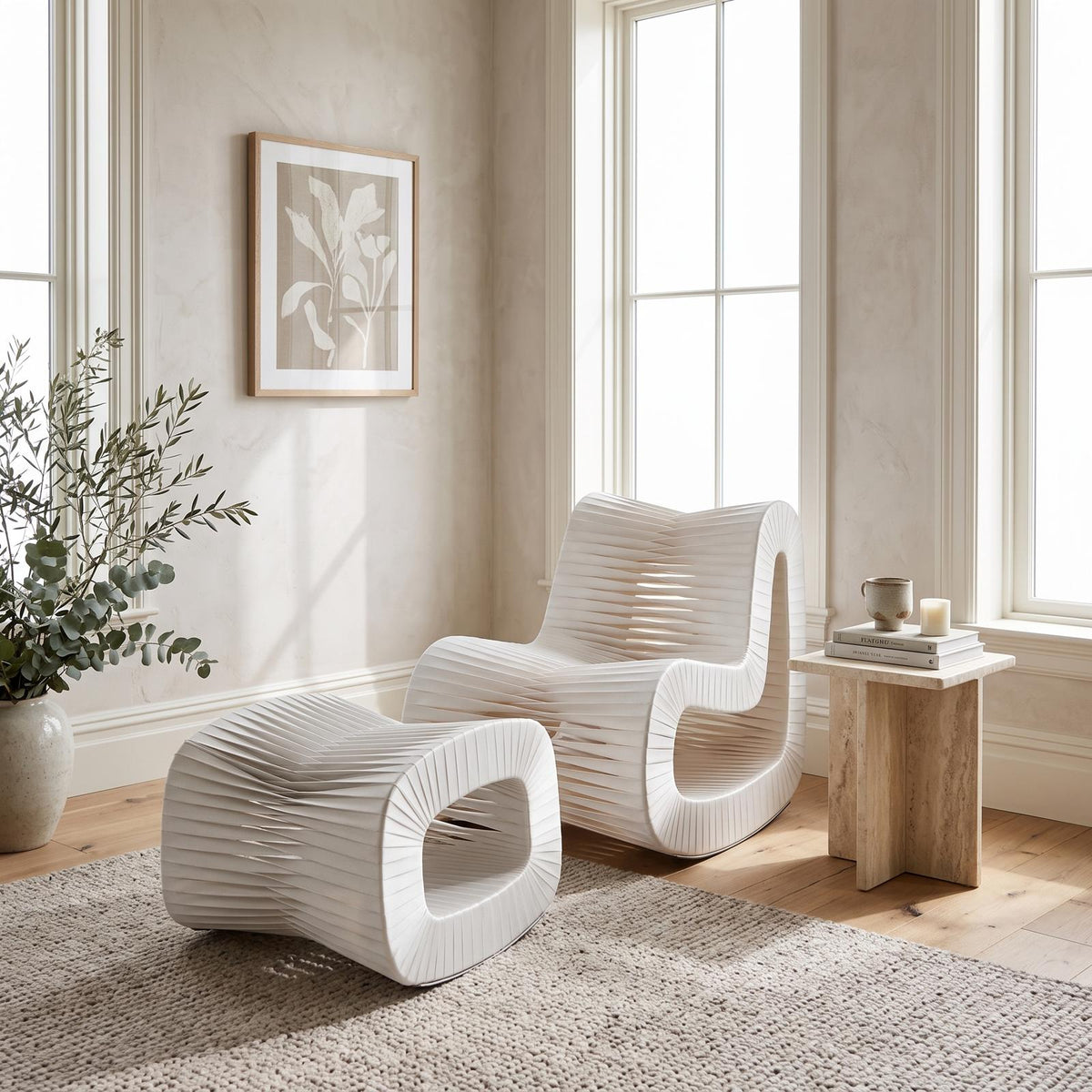 Seat Belt Ottoman