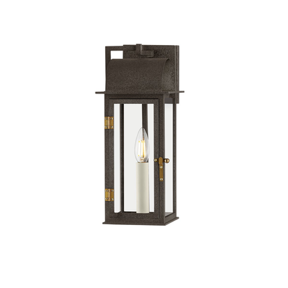 Troy Bohen Outdoor Wall Sconce French Iron / Patina Brass