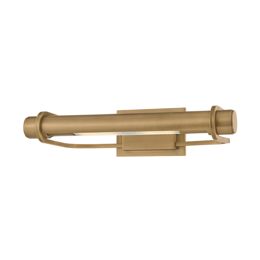 Troy Caspian Picture Light Patina Brass