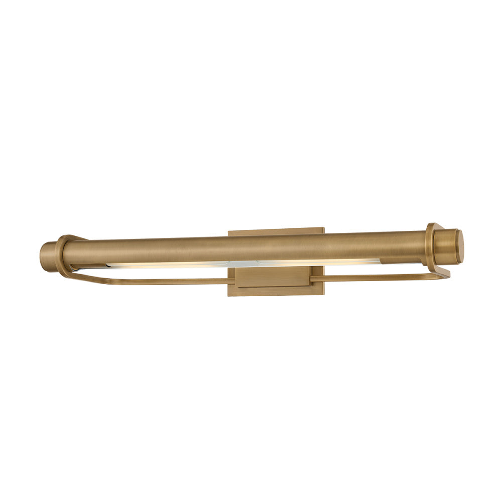 Troy Caspian Picture Light Patina Brass