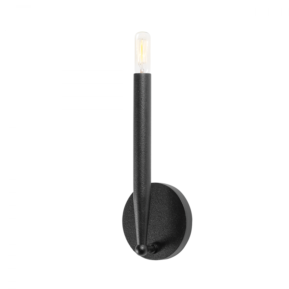 Troy Levi Wall Sconce Forged Iron