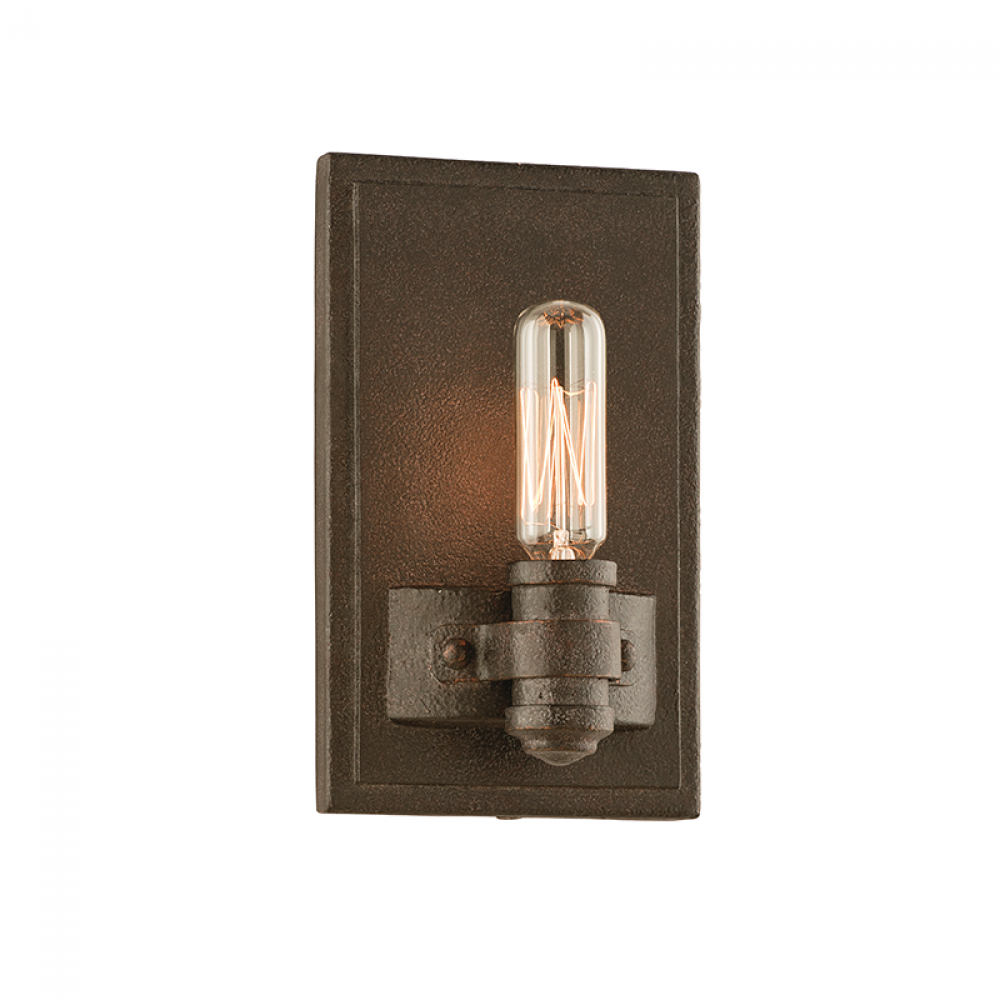 Troy Pike Place Wall Sconce Heritage Bronze