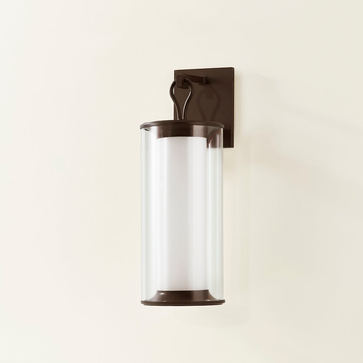 Troy Cannes Outdoor Wall Sconce Bronze Detail 2