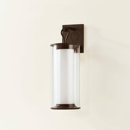 Troy Cannes Outdoor Wall Sconce Bronze Detail 2