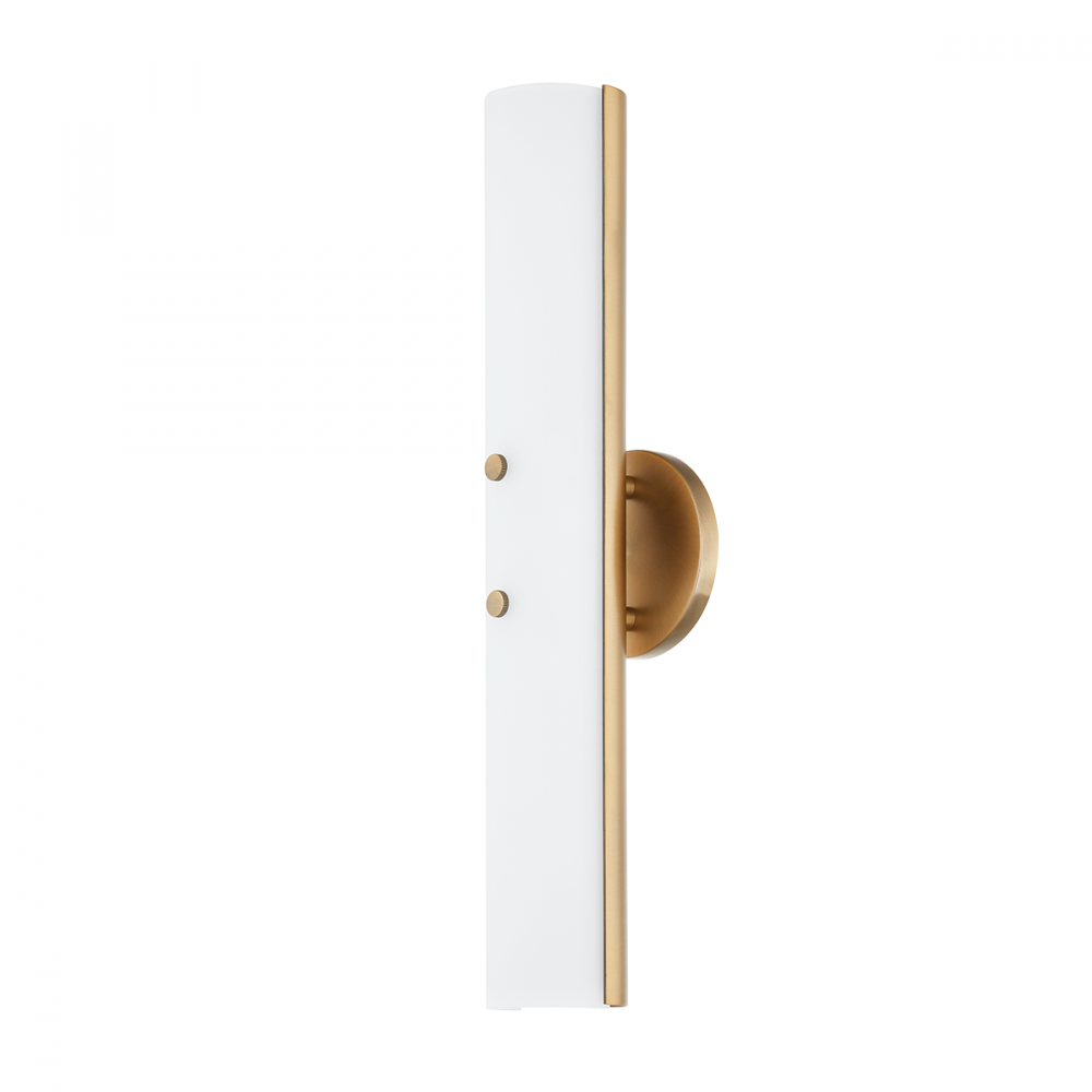Troy Titus Wall Sconce Patina Brass