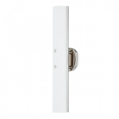 Troy Titus Wall Sconce Polished Nickel