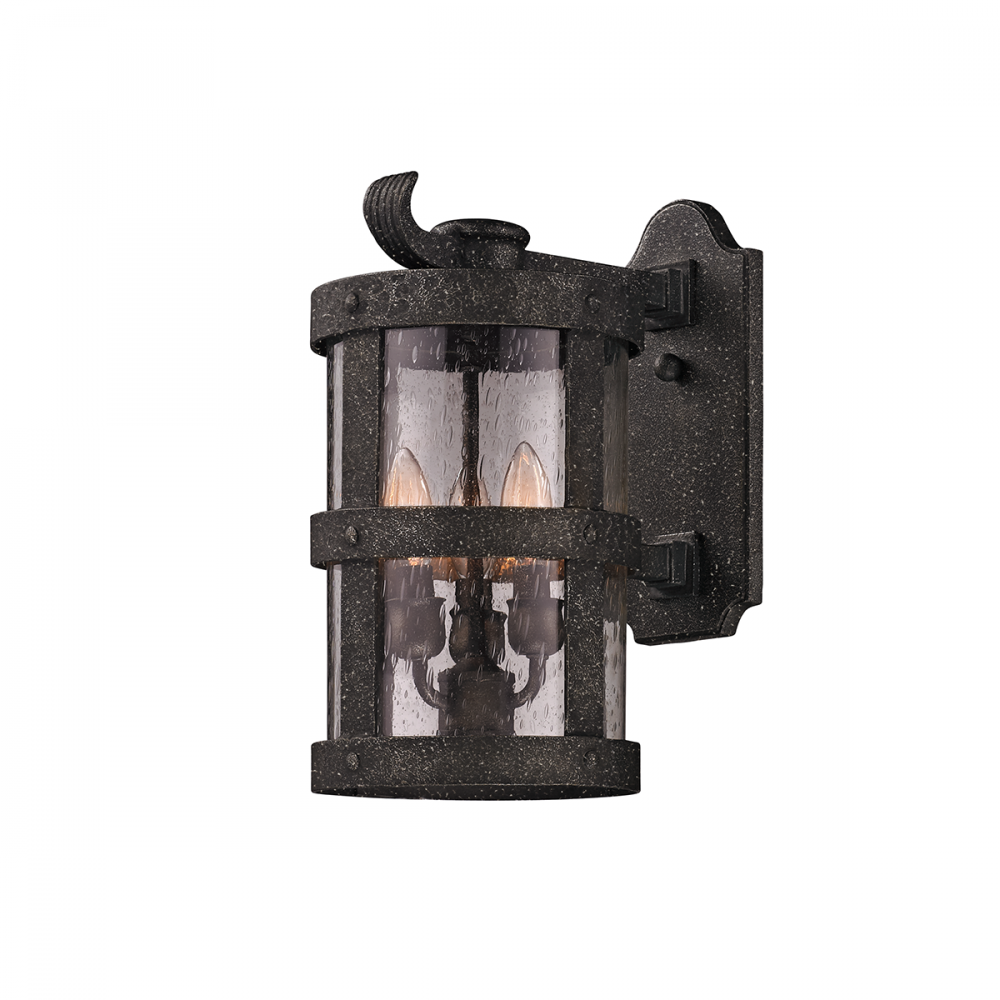 Troy Barbosa Outdoor Wall Sconce Aged Pewter