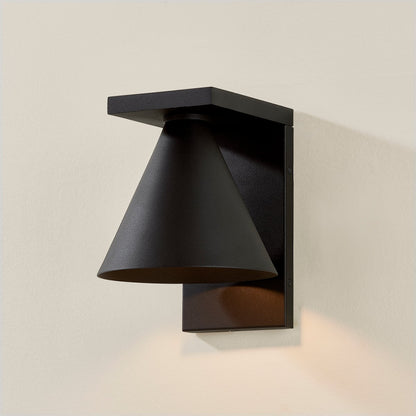 Troy Sean Outdoor Wall Sconce Textured Black Detail 1