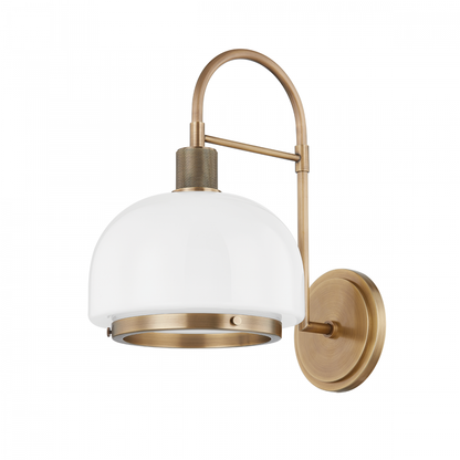 Troy Bradbury Wall Sconce Patina Brass