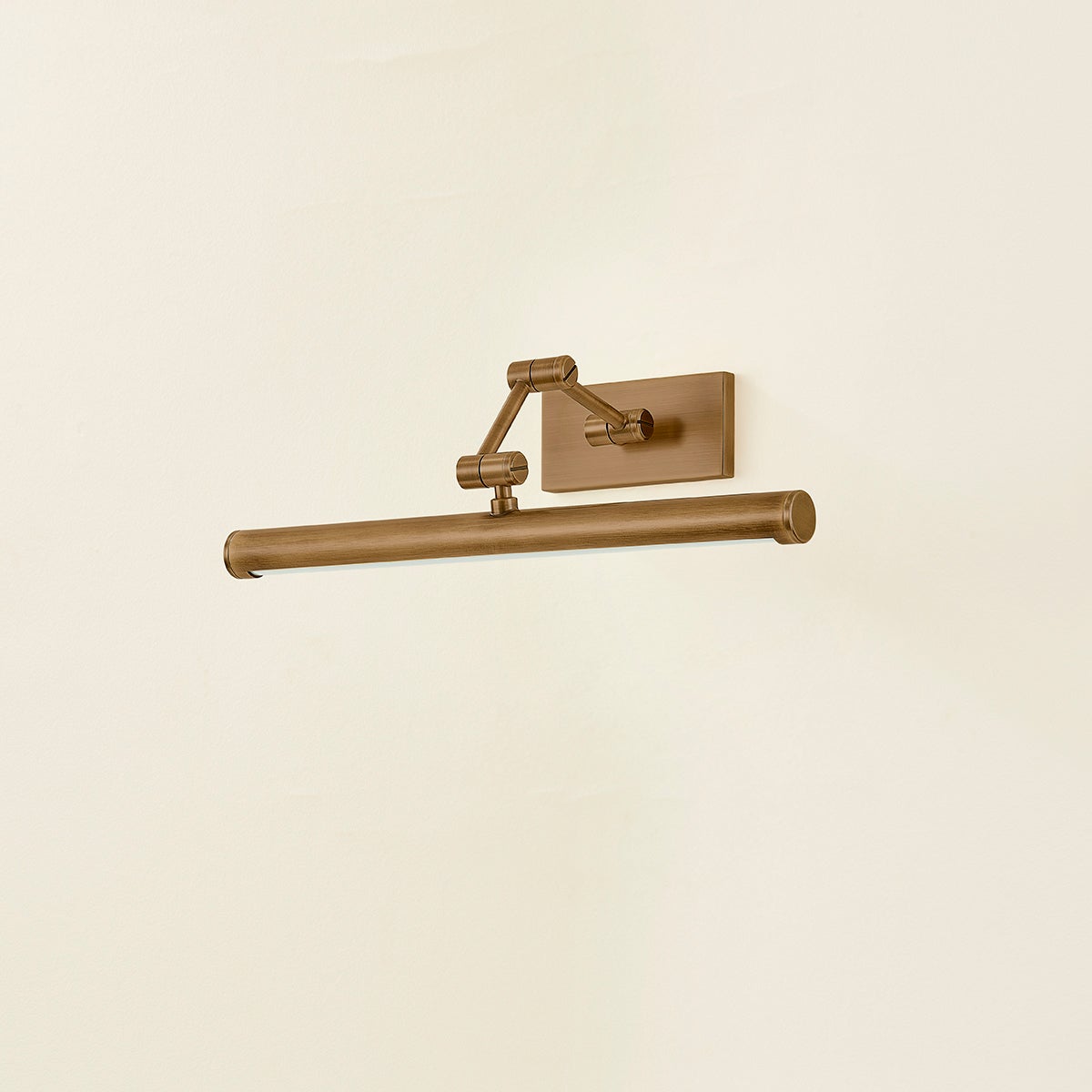 Troy Isaac Picture Light Patina Brass Detail 2