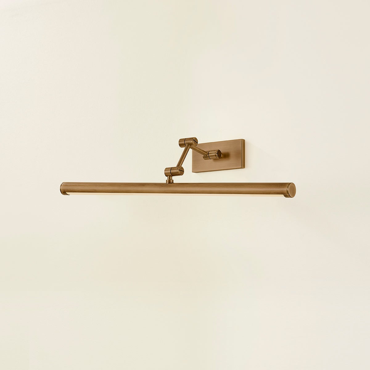 Troy Isaac Picture Light Patina Brass Detail 2