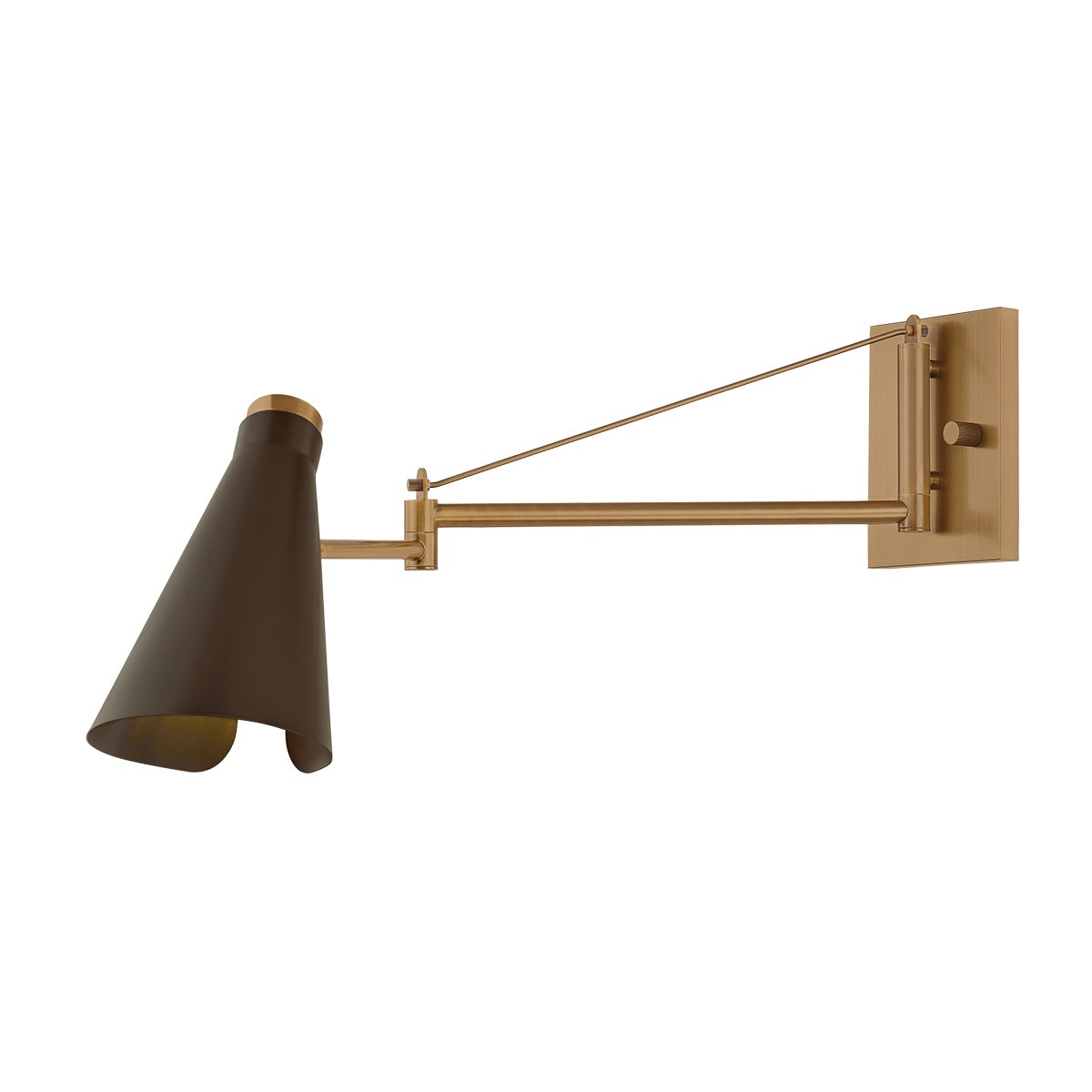 Troy Andersen Wall Sconce Patina Brass / Bronze