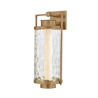Troy Haddock Outdoor Wall Sconce Patina Brass