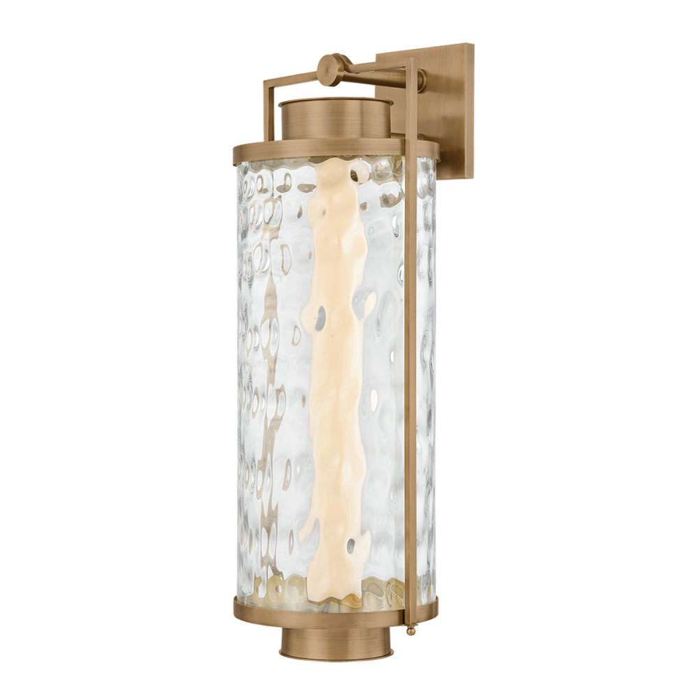 Troy Haddock Outdoor Wall Sconce Patina Brass