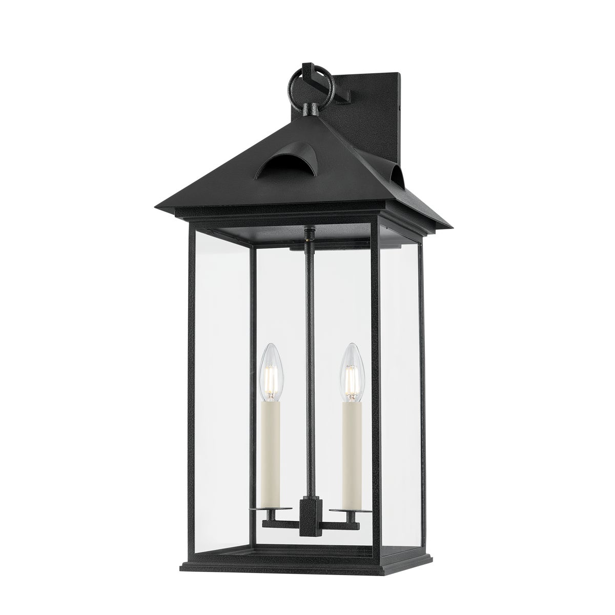 Troy Corning Outdoor Wall Sconce Forged Iron