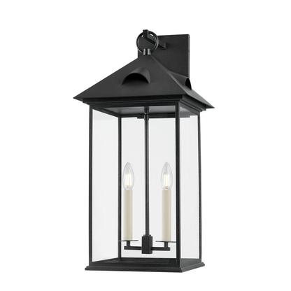 Troy Corning Outdoor Wall Sconce Forged Iron