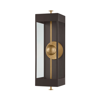 Troy Garvey Outdoor Wall Sconce Textured Bronze / Patina Brass