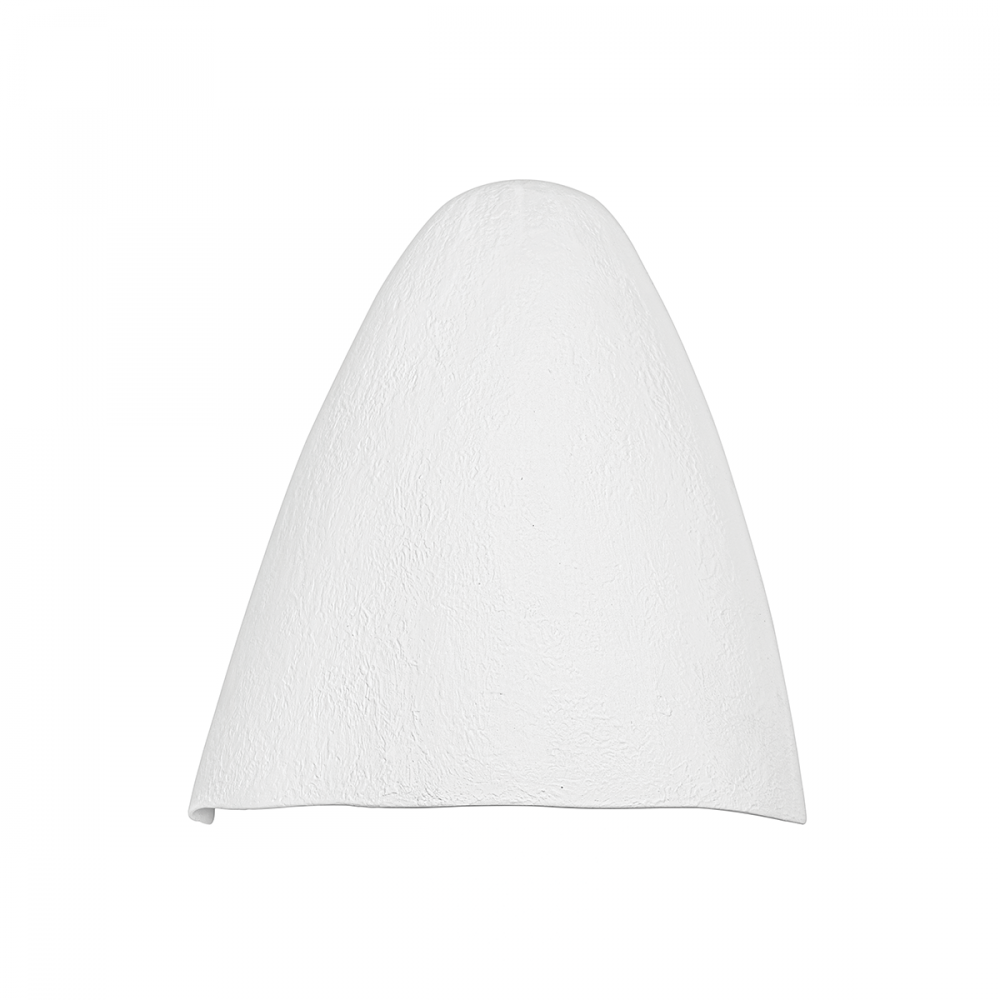 Troy Manteca Wall Sconce Gesso White
