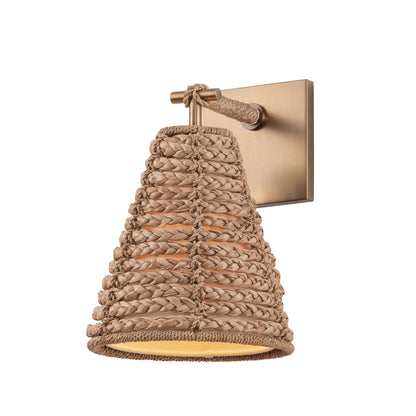 Troy Redwood Wall Sconce Patina Brass