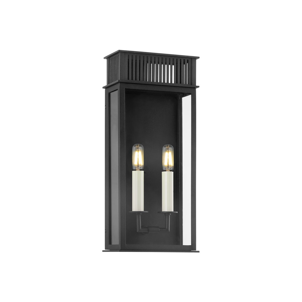 Troy Gridley Outdoor Wall Sconce Textured Black
