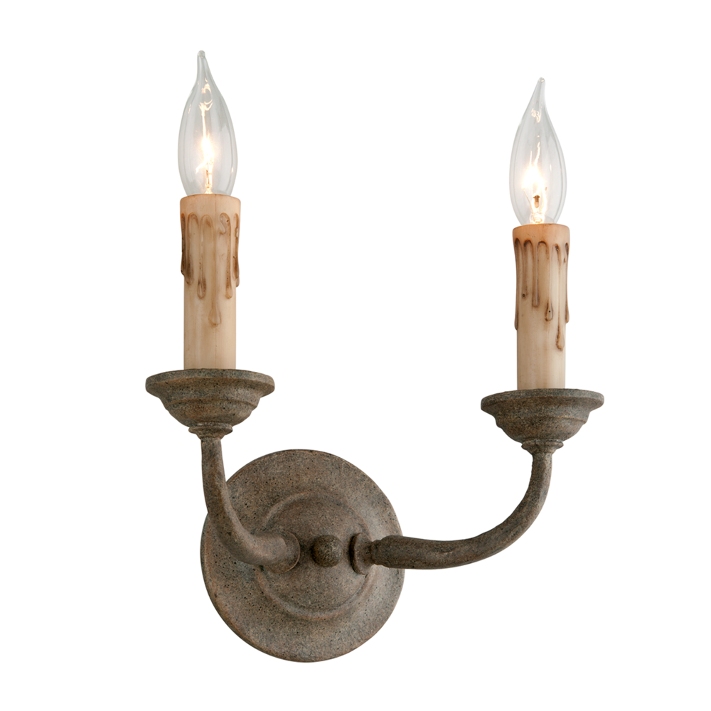 Troy Cyrano Wall Sconce Earthen Bronze
