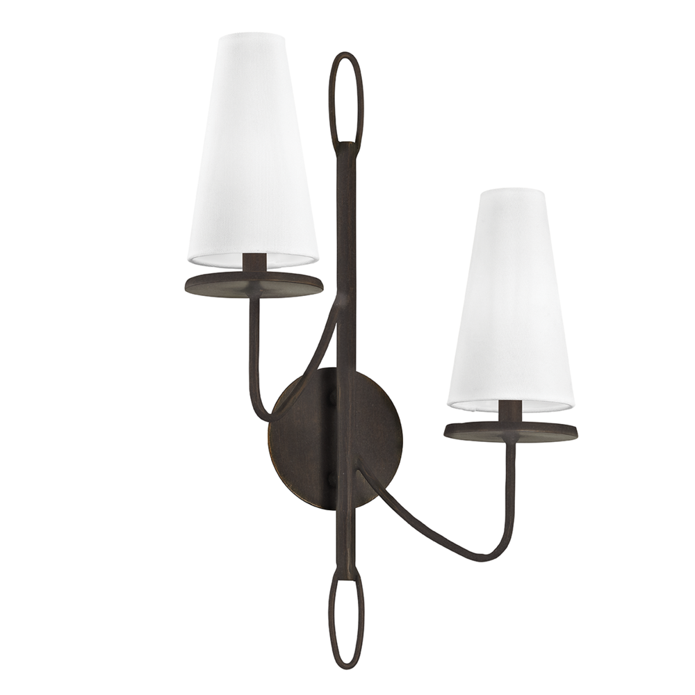 Troy Marcel Wall Sconce Textured Bronze