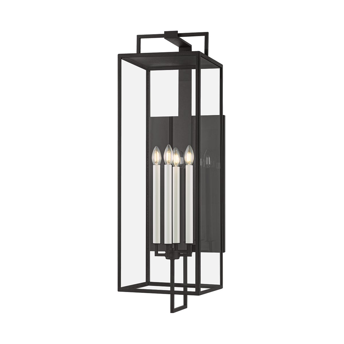 Troy Beckham Outdoor Wall Sconce Forged Iron